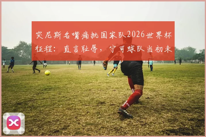 突尼斯名嘴痛批国家队2026世界杯征程:直言耻辱,宁可球队当初未晋级,深度剖析球队未来重建之路